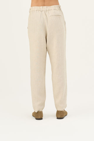 Melange Linen Magnus Trousers - Linen Tales Global 5