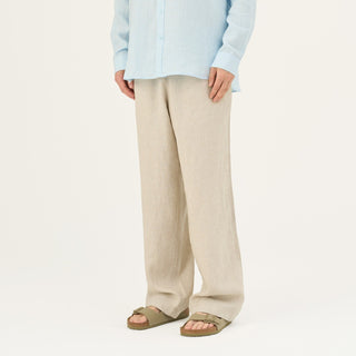 Melange Linen Sensus Trousers - Linen Tales B2B 