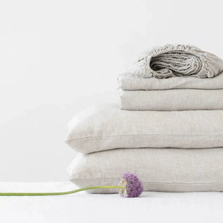 Melange Linen Sheet Set - Linen Tales B2B 1