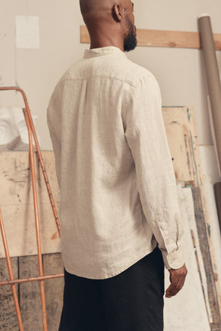 Melange Linen Snapdragon Shirt - Linen Tales B2B 3