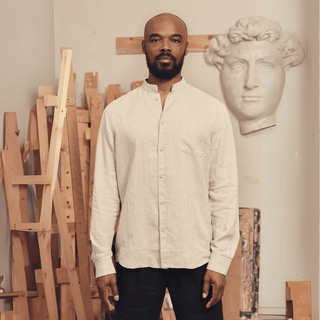 Melange Linen Snapdragon Shirt - Linen Tales B2B 1