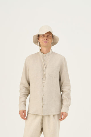 Melange Linen Solaris Hat - Linen Tales B2B 4