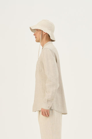 Melange Linen Solaris Hat - Linen Tales B2B 5