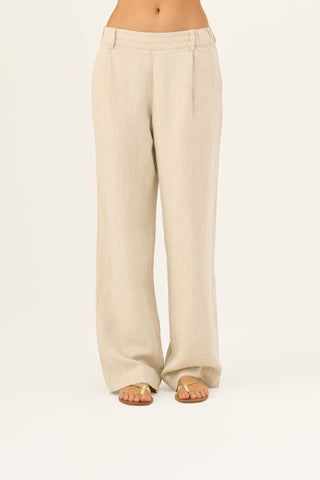 Melange Linen Willow Trousers - Linen Tales B2B 5