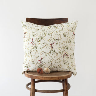 Mistletoe Linen Cushion Cover - Linen Tales B2B 