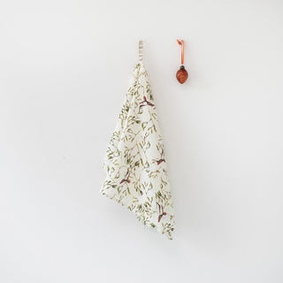 Mistletoe Linen Kitchen Towel - Linen Tales B2B 