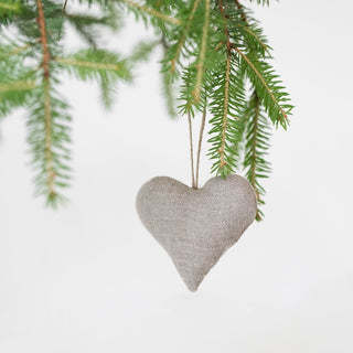 Natural Christmas Tree Decorations Set of 4 - Linen Tales B2B 2