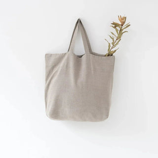 Natural Linen Big Bag - Linen Tales B2B 