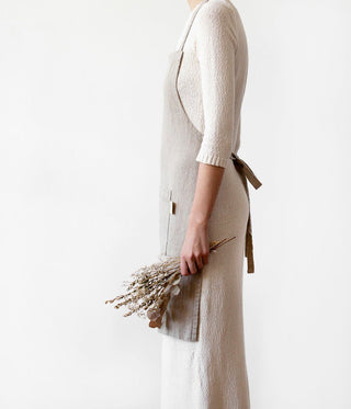 Natural Linen Daily Apron - Linen Tales B2B 2
