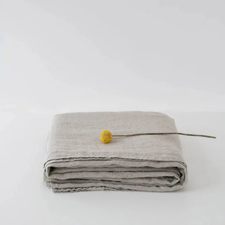 Natural Linen Flat Sheet - Linen Tales B2B 