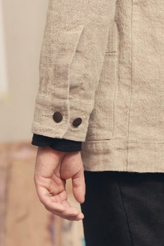 Natural Linen Maple Jacket - Linen Tales B2B 5