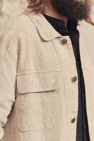 Natural Linen Maple Jacket - Linen Tales B2B 4
