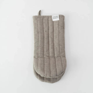 Natural Linen Oven Mitt - Linen Tales B2B 1