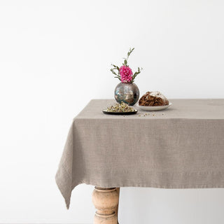 Natural Linen Tablecloth - Linen Tales B2B 