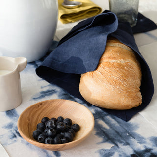 Navy Linen Napkins Set of 2 - Linen Tales B2B 