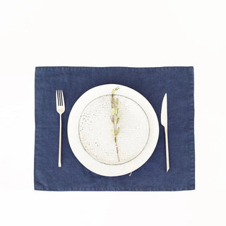 Navy Linen Placemat - Linen Tales B2B 