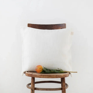 Off - White Linen Cushion Cover - Linen Tales B2B 