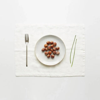 Off - White Linen Placemat - Linen Tales B2B 