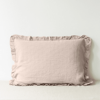 Portobello Linen Pillowcase with Frills - Linen Tales B2B 