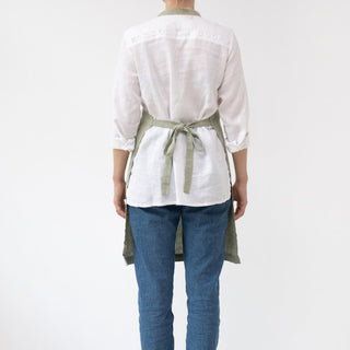 Sage Linen Daily Apron - Linen Tales B2B 3