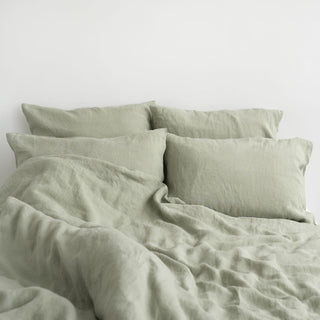 Sage Linen Duvet Cover Set - Linen Tales B2B 3