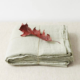 Sage Linen Flat Sheet - Linen Tales B2B 