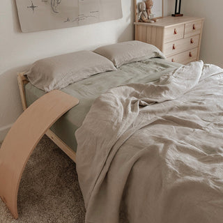 Sage Linen Flat Sheet - Linen Tales B2B 