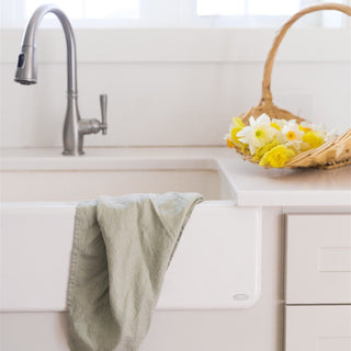 Sage Linen Kitchen Towel - Linen Tales B2B 3