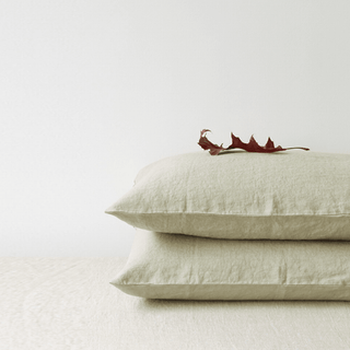 Sage Linen Pillowcase - Linen Tales B2B 