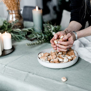 Sage Linen Tablecloth - Linen Tales B2B 