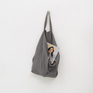 Stone Linen Big Bag - Linen Tales B2B 