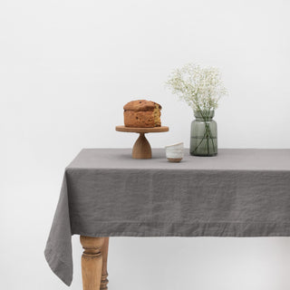 Stone Linen Tablecloth - Linen Tales B2B 