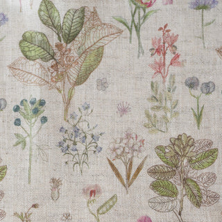 Unwashed Botany on Light Natural Linen Fabric 185 g/sq.m - Linen Tales B2B 