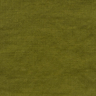 Unwashed Christmas Green Linen Fabric 215 g/sq.m - Linen Tales B2B 