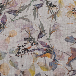 Unwashed Meadow on Light Natural Linen Fabric 185 g/sq.m - Linen Tales B2B 
