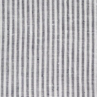 Unwashed Thin Black Stripes Linen Fabric 240 g/sq.m - Linen Tales B2B 2