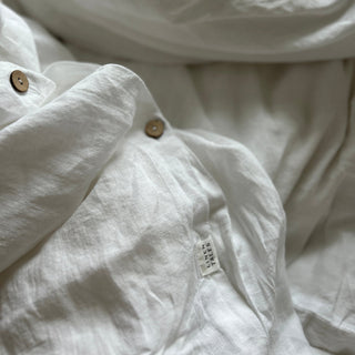 White Linen Duvet Cover - Linen Tales B2B 5
