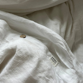 White Linen Duvet Cover - Linen Tales B2B 4