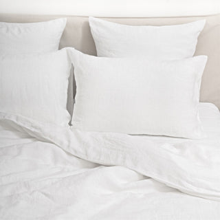 White Linen Duvet Cover Set - Linen Tales B2B 4