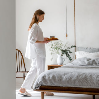 White Linen Pillowcase - Linen Tales B2B 3