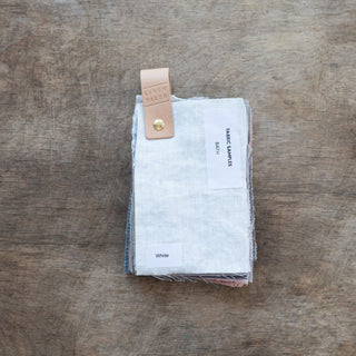 Bath Linen Fabric Samples - Linen Tales 